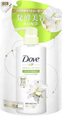 유니레버 재팬 도브 바디워시 발효&뷰티 시리즈 탄력&보습 리필용 340g