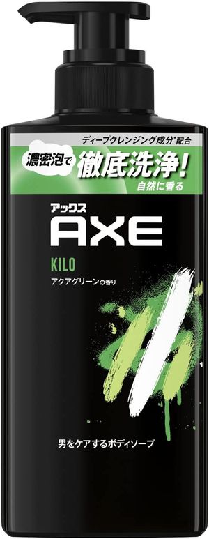 Unilever Japan AXE (Ax) Kilo Men (Men's) Body Soap Pump 370g