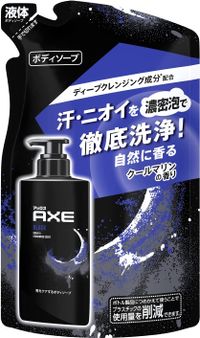 유니레버 재팬 AXE(액스) 블랙 남성용(멘즈) 바디워시 리필용 280g