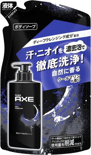 Unilever Japan AXE (Ax) Black Men (Men's) Body Soap Refill 280g