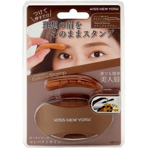 KISS JAPAN KISS NEW YORK New Eyebrow Stamp straight x Natural Brown