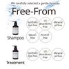 【특가 세트】NOUNE 스트레이트 샴푸 400ml & 트리트먼트 400ml