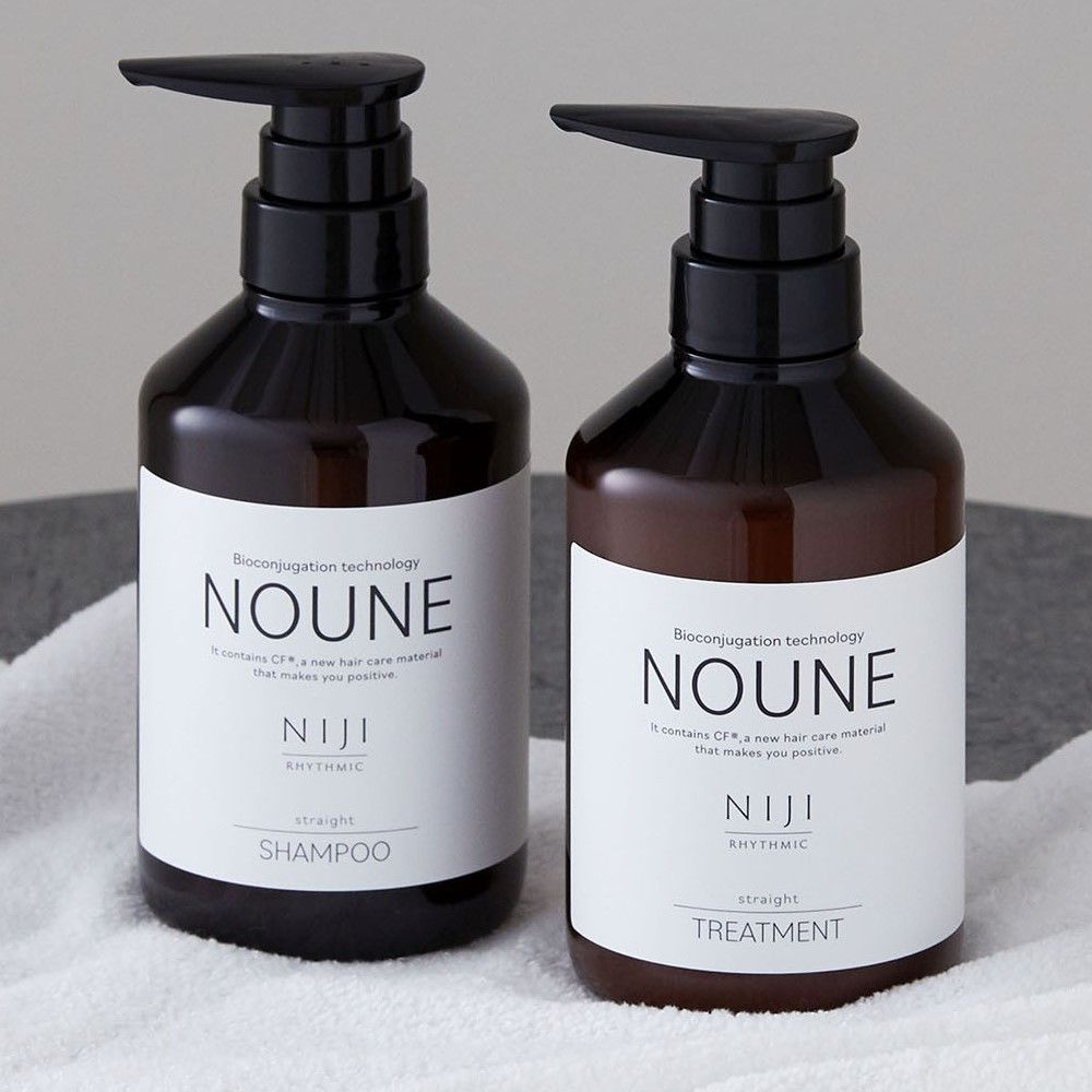 【超值組合】NIJI NOUNE 直順洗髮精 400ml & 潤髮乳 400ml