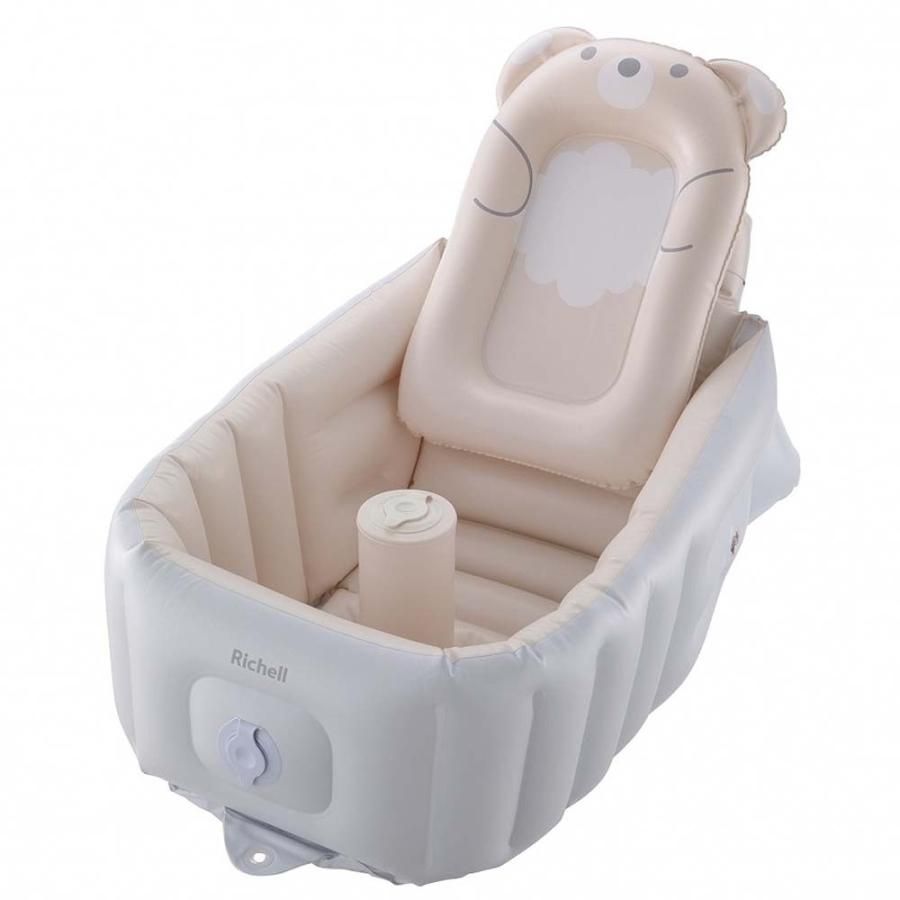 Richell fluffy baby baby bath step up