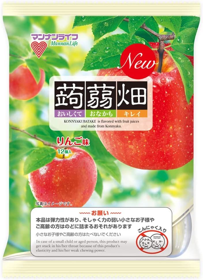 Mannan Life Konjac Field Apple Apple 25g x 12件