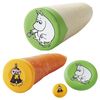 야채 보관 덮개 Vegishaki Dai -Chan Caro -Chan Caro -Chan Radish and Carrot Moomin & Little Mii 1 세트 (2 개의 크고 작은) Cosit