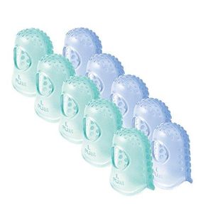 加上mecrico蜂窩L綠色 /藍色綠色 /藍色手指袋1包1包10件