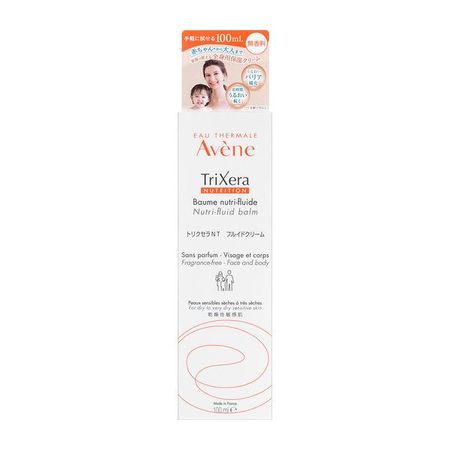 Avene（雅漾）Trixera NT 全效修護潤膚乳 S 100mL 資生堂 全身用保濕乳霜 適合敏感肌
