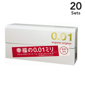 【20개 세트】오리지널 0.01 콘돔 사가미