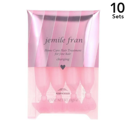 【10個セット】jemile fran ハートチャージング (9g×4本) 軟毛用