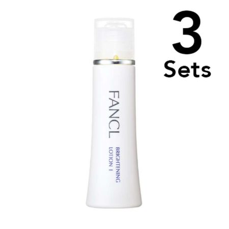 【3개 세트】FANCL 브라이트닝 로션 I 산뜻 타입 30mL×3개 실속형