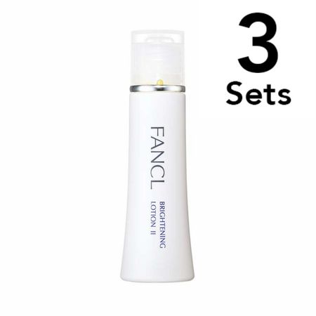 【3개 세트】FANCL 브라이트닝 로션 II 촉촉 타입 30mL×3병 실속형