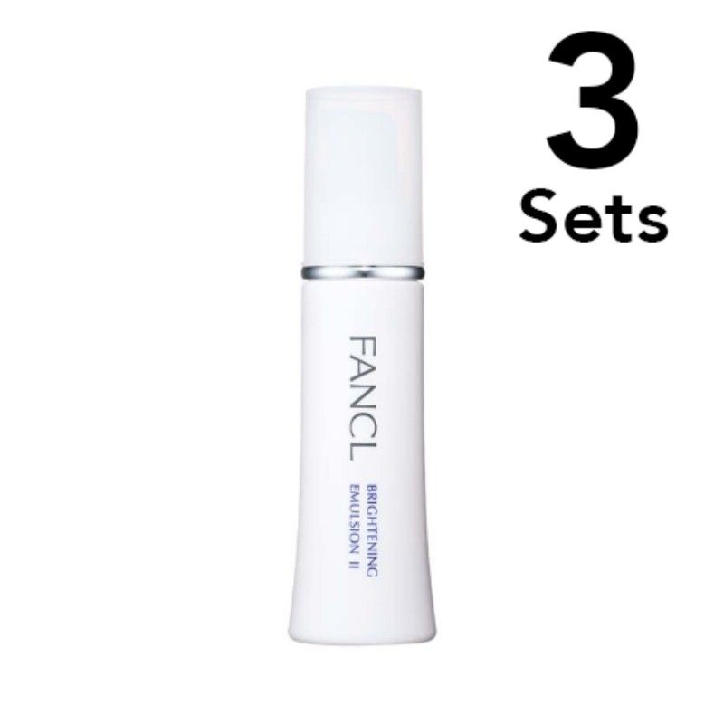 【3개 세트】FANCL 브라이트닝 유액 II 촉촉한 30mL×3개