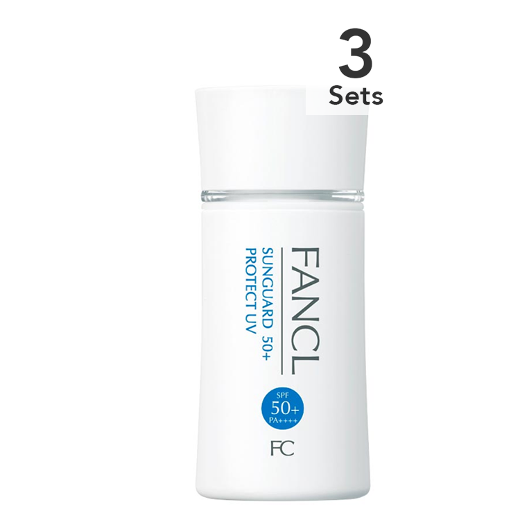 [3-Pack] FANCL Sunguard 50+ Protect UV 60 mL