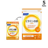 FANCL Vitamin B Complex, Approx. 30-Day Supply (5-Pack)