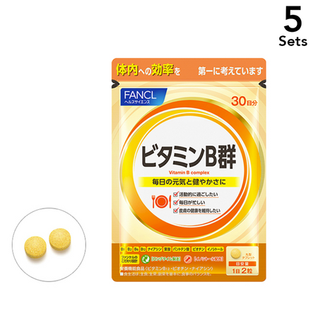 [ 5 件入組] FANCL複合維生素B群 (約30天用量)