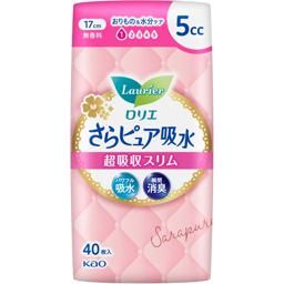 카오 로리에 사라퓨어 초흡수 슬림 5cc 40매