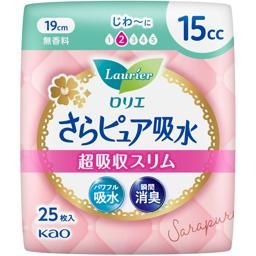 花王 Laurier Sara Pure 超薄吸水洗手液 15cc 25片