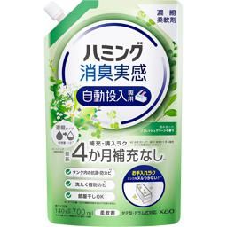 花王 ハミング消臭実感 自動投入専用 リフレッシュグリーンの香り 700ｍｌ