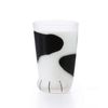 Aderia Coconeko 玻璃杯，父母，斑點，300 毫升，禮盒裝，1 個，石塚硝子