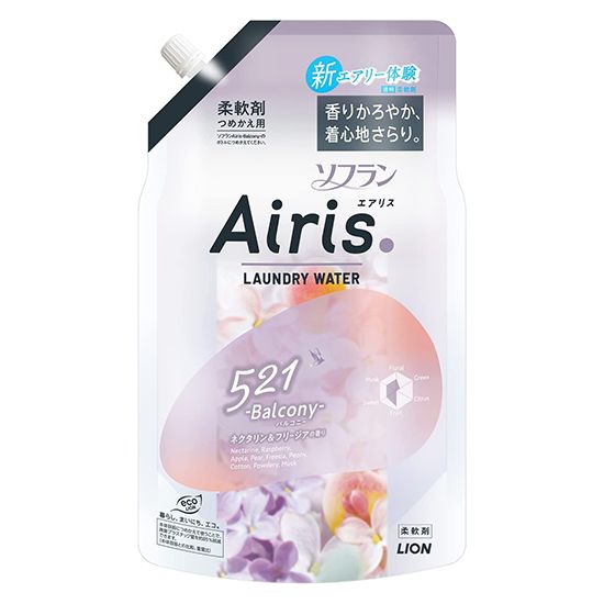 Lion Soflan Aeris Balcony (Nectarin & Freesia scent) Softener