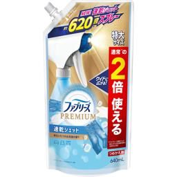 P&G ファブリーズ 速乾ジェット あらいたてのお洗濯の香り つめかえ用 特大サイズ 640ml 消臭芳香剤