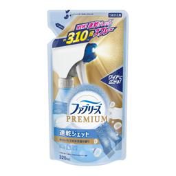 P&G ファブリーズ 速乾ジェット あらいたてのお洗濯の香り つめかえ 320ml 消臭芳香剤