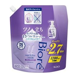 花王 ビオレｕ ザ ボディ 泡タイプ  つめかえ用 1200ml
