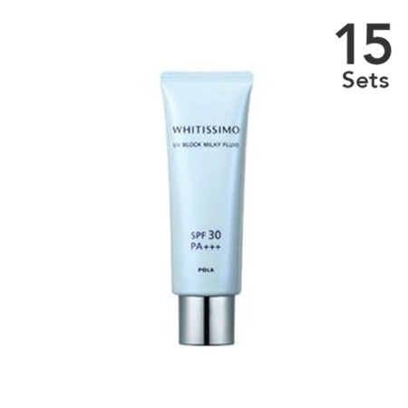 【15개 세트】POLA UV 블록 밀키 플루이드 SPF30・PA+++ 50g