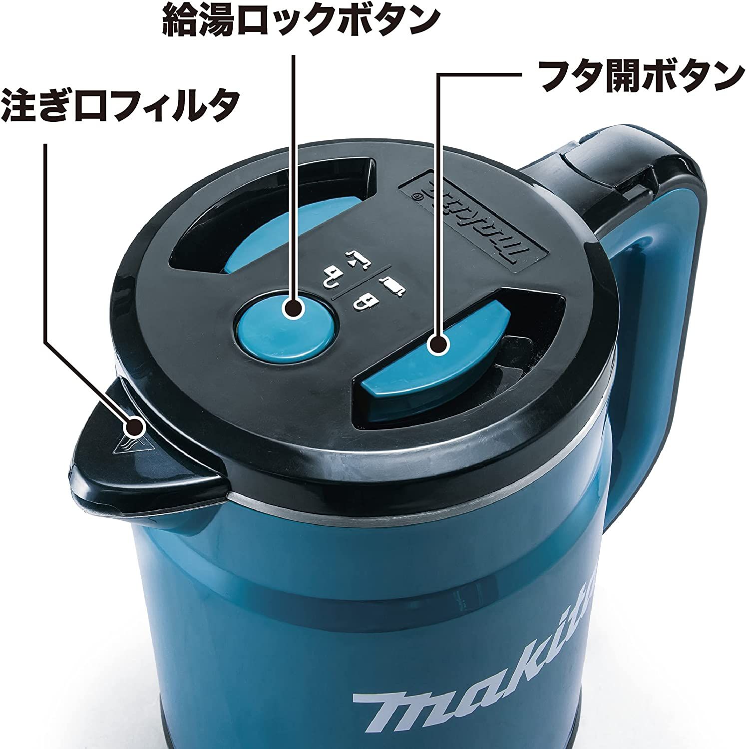 Makita 充電式快煮壺 KT360DZW 白色(36V電池・充電器另賣)