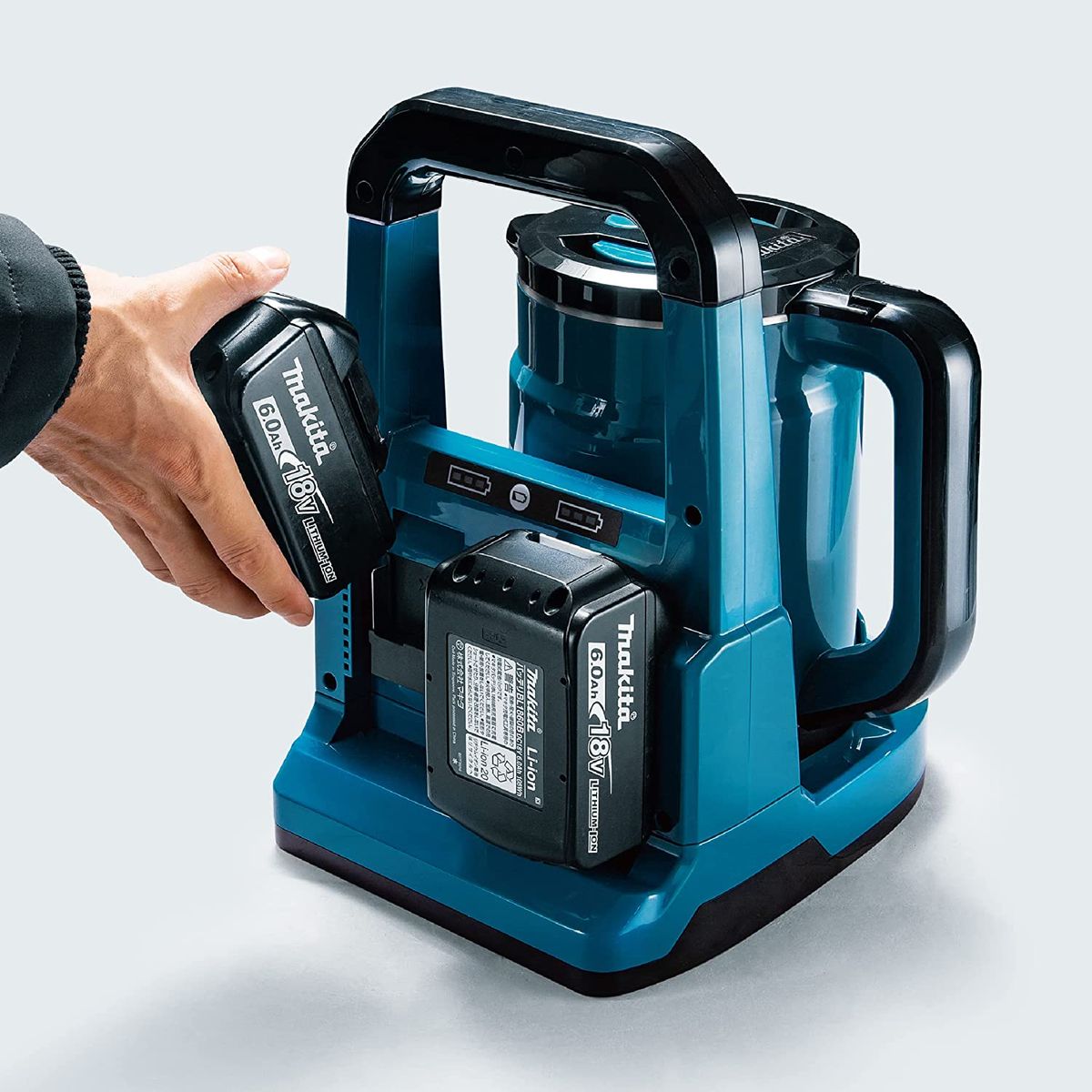Makita Cordless Kettle 36V KT360DZW, White (Tool Only – Battery and Charger Sold Separately)