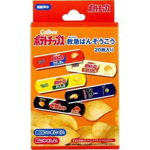 Potato Chips Adhesive Bandages