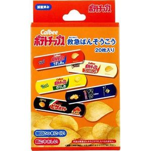 Potato chips First aid bandage