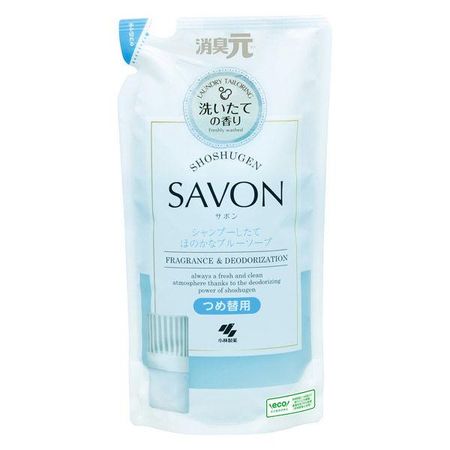 쇼슌겐 SAVON 샴푸한 듯 은은한 블루솝 향 [리필용]