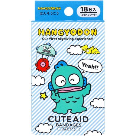 Character Bandage CUTE AID Hangyodon