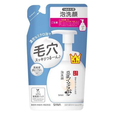 Sana Nameraka Honpo 泡沫洗面奶 NC [替换装]