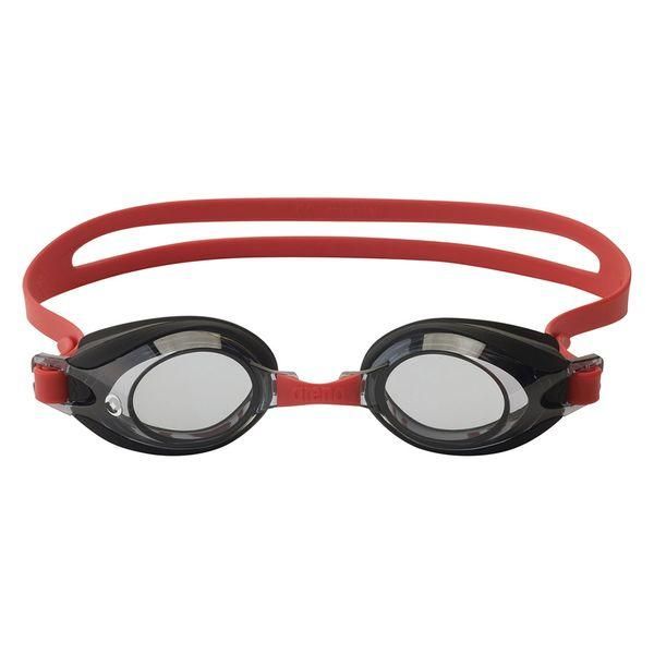 arena Trenty Junior Racing Goggles for Kids, Rinon Anti-Fog, FINA Approved, Smoke (SMK), AGL-4100J
