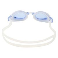 arena Trenty Junior Swim Goggles for Kids, Competition Model with Rinon Anti-Fog, FINA Approved, F CBLU, AGL4100J