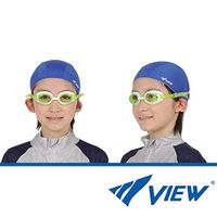 Tabata Children's Swimming Goggles (Ages 4–9), Lime Green, V710J