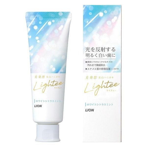 Lightee(라이티) 화이트닝 케어 화이트 시트러스 민트 100g 1개입