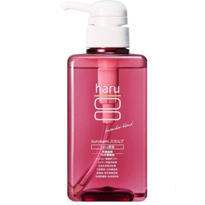 HARU Hull KUROKAMI Scalp lavender blend shampoo pump 400ml