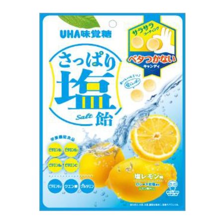 Refreshing salt candy salted lemon flavor 80g