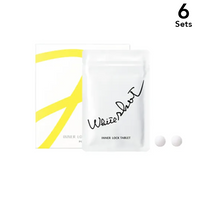 Set of 6 - POLA White Shot Inner Lock Tablet IXS N (180 Tablets, Value Pack)