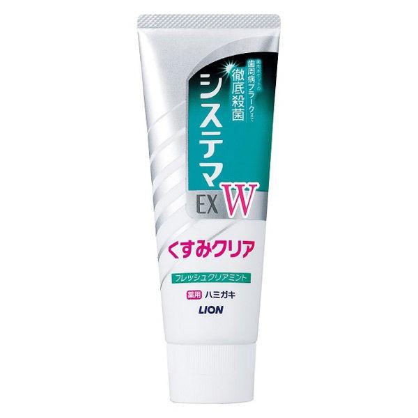 獅王 Lion Systema ex W Hamigaki新鮮的清除薄荷