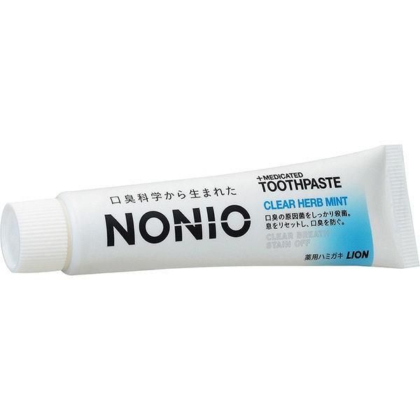 라이온 NONIO 치약 클리어 허브 민트