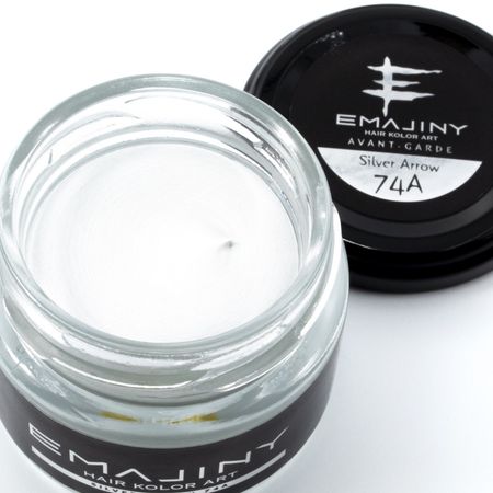 日本EMAJINY Silver Arrow 74A 暫時性頭髮 Kolor Art Wax 無香型