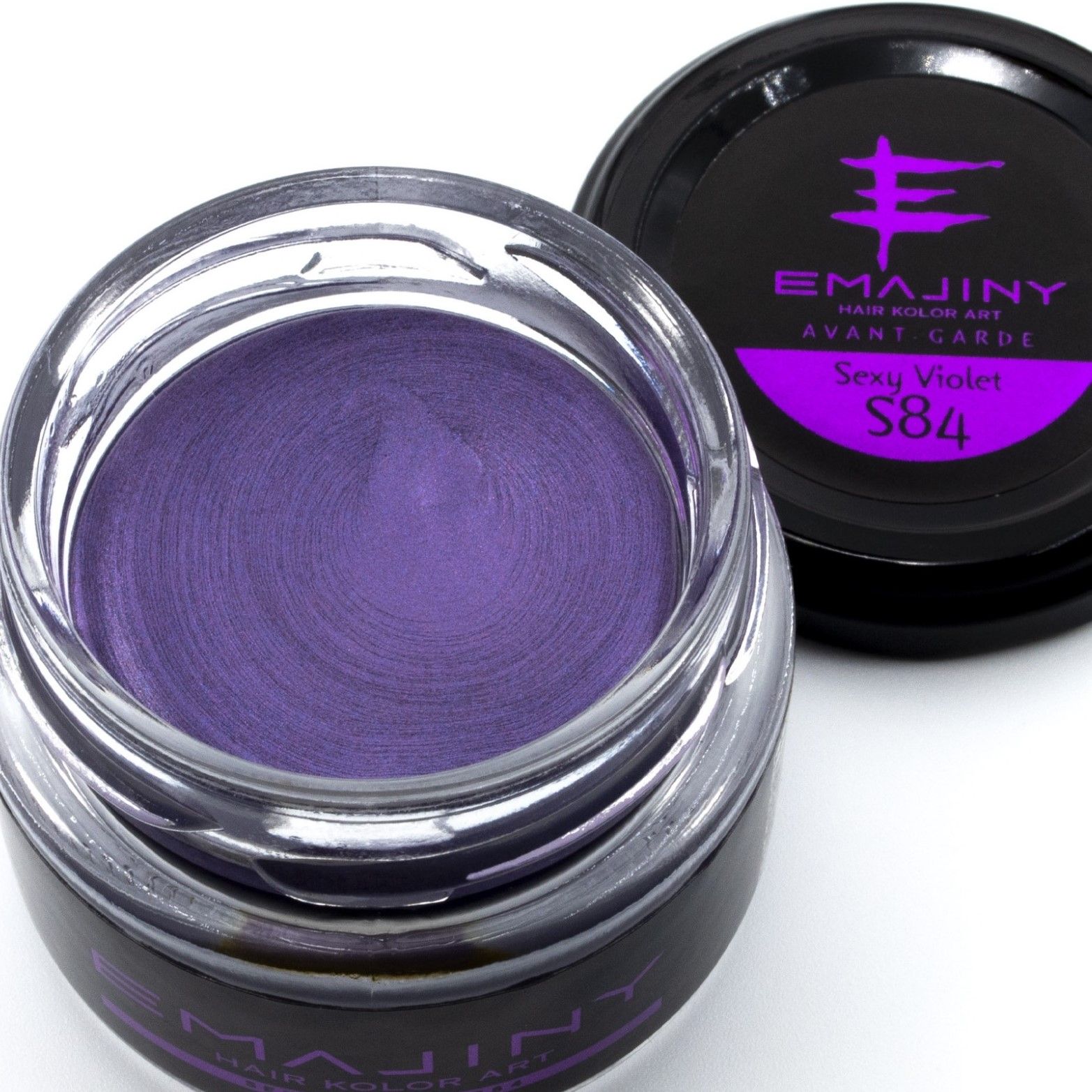 From Japan EMAJINY Sexy Violet S84 Temporary Hair Kolor Art Wax Unscented