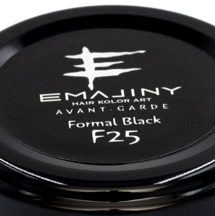 From Japan EMAJINY Formal Black F25 Temporary Hair Kolor Art Wax