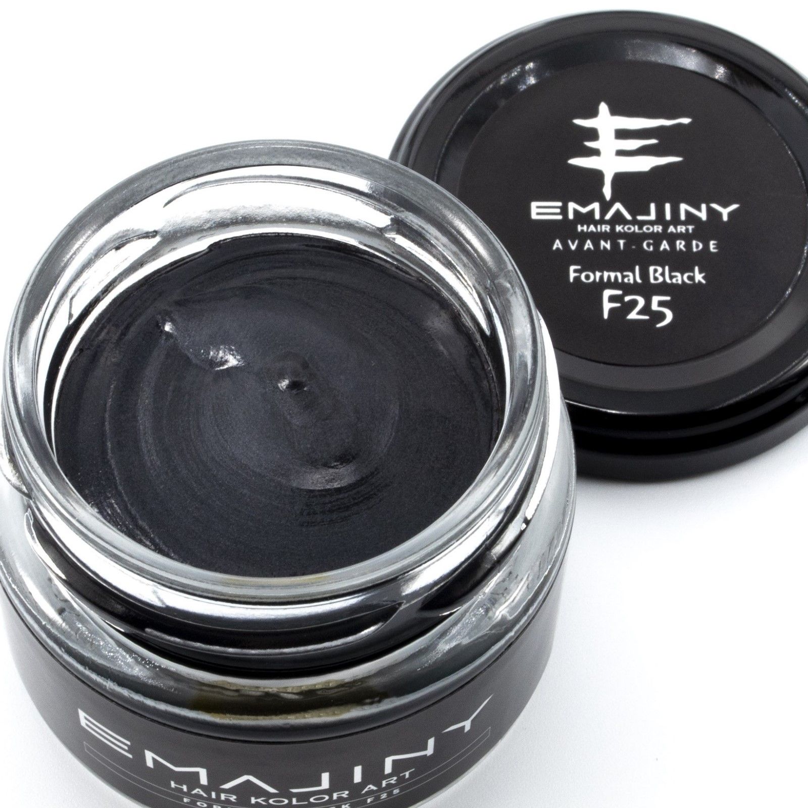 From Japan EMAJINY Formal Black F25 Temporary Hair Kolor Art Wax Unscented