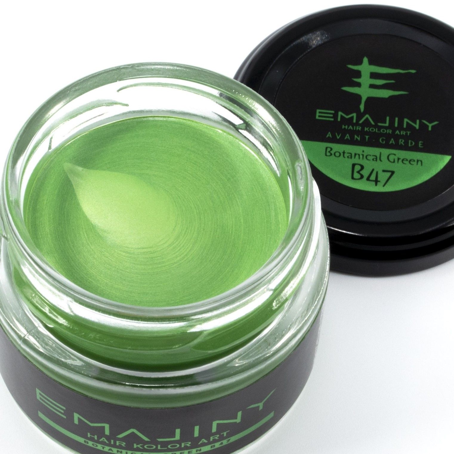 From Japan EMAJINY Botanical Green S47 Temporary Hair Kolor Art Wax Unscented